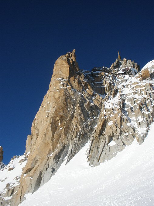 Arete des Cosmiques 4.jpg - La face sud de l'Aiguille du Midi